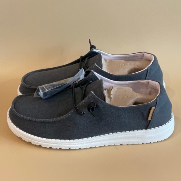 Hey Dude Wendy black chambray - Picture 7 of 10